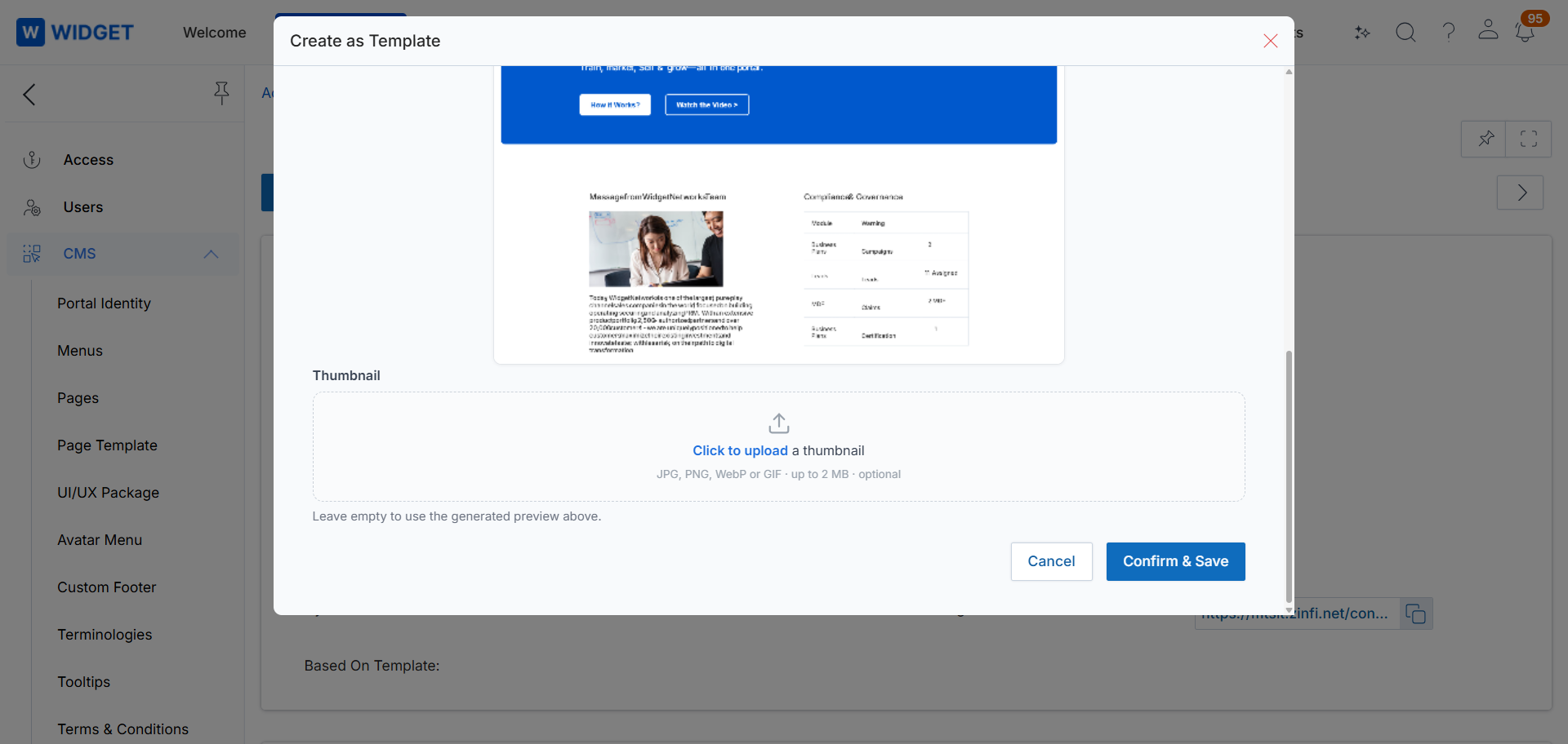 UPM Version 26.3
CMS Page Templates: Feature Description