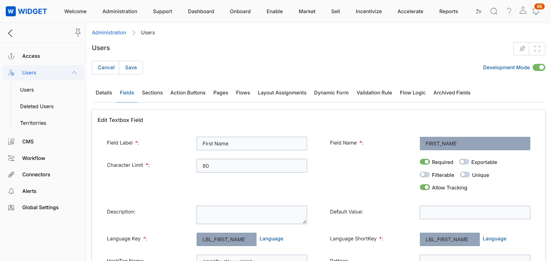 UPM Version 26.3
First Name and Last Name Fields Extended to 80 Characters: Feature Description